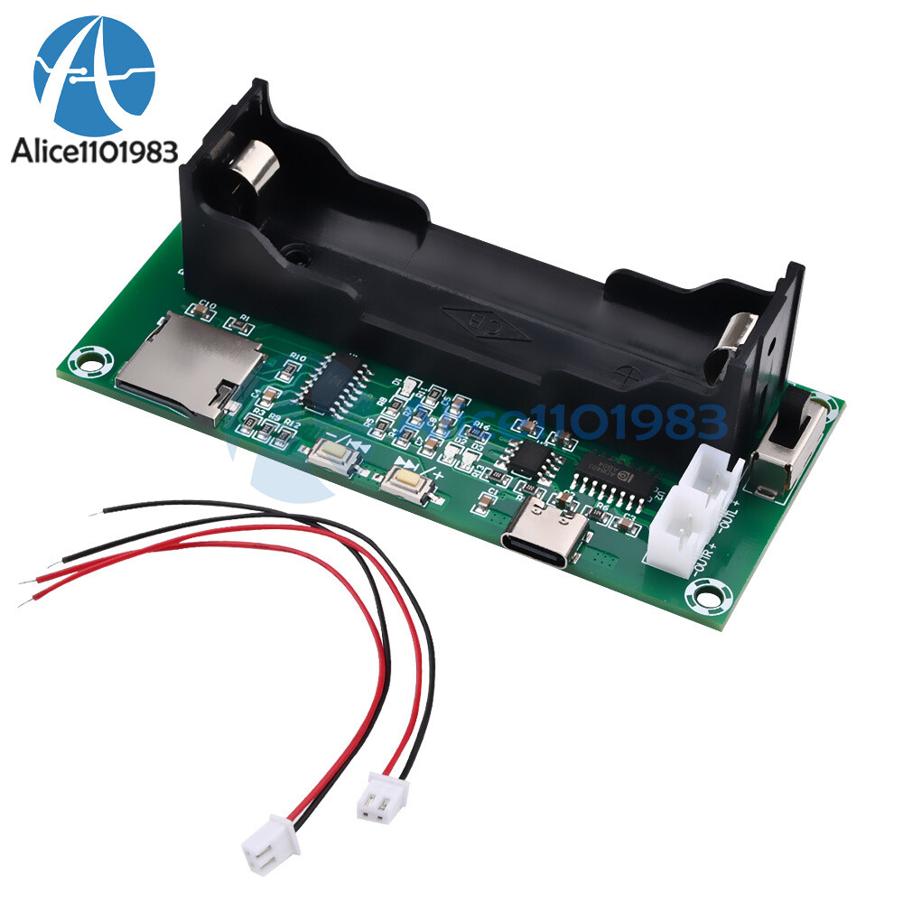 XH-A152 TF Card Decoding Board PAM8403 Digital Power Amplifier Module Type-C