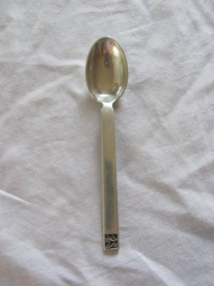 Evald Nielsen Denmark Silver 830 - Pattern #33 - Place Setting Teaspoon