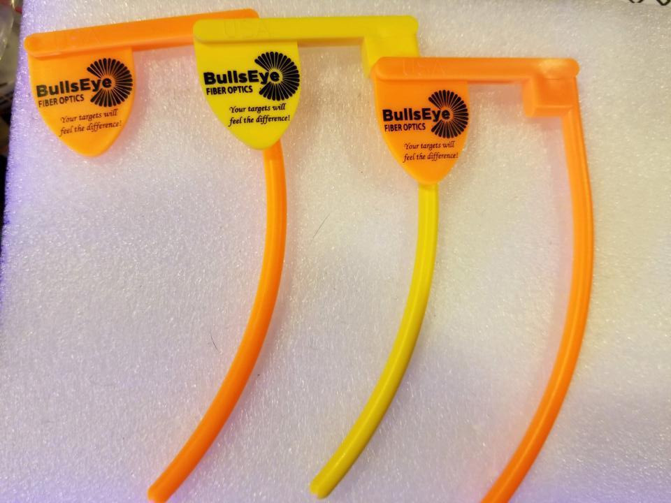 Rifle/Pistol Safe/Empty Chamber Safety Flagsl Range - ORANGE/YELLOW