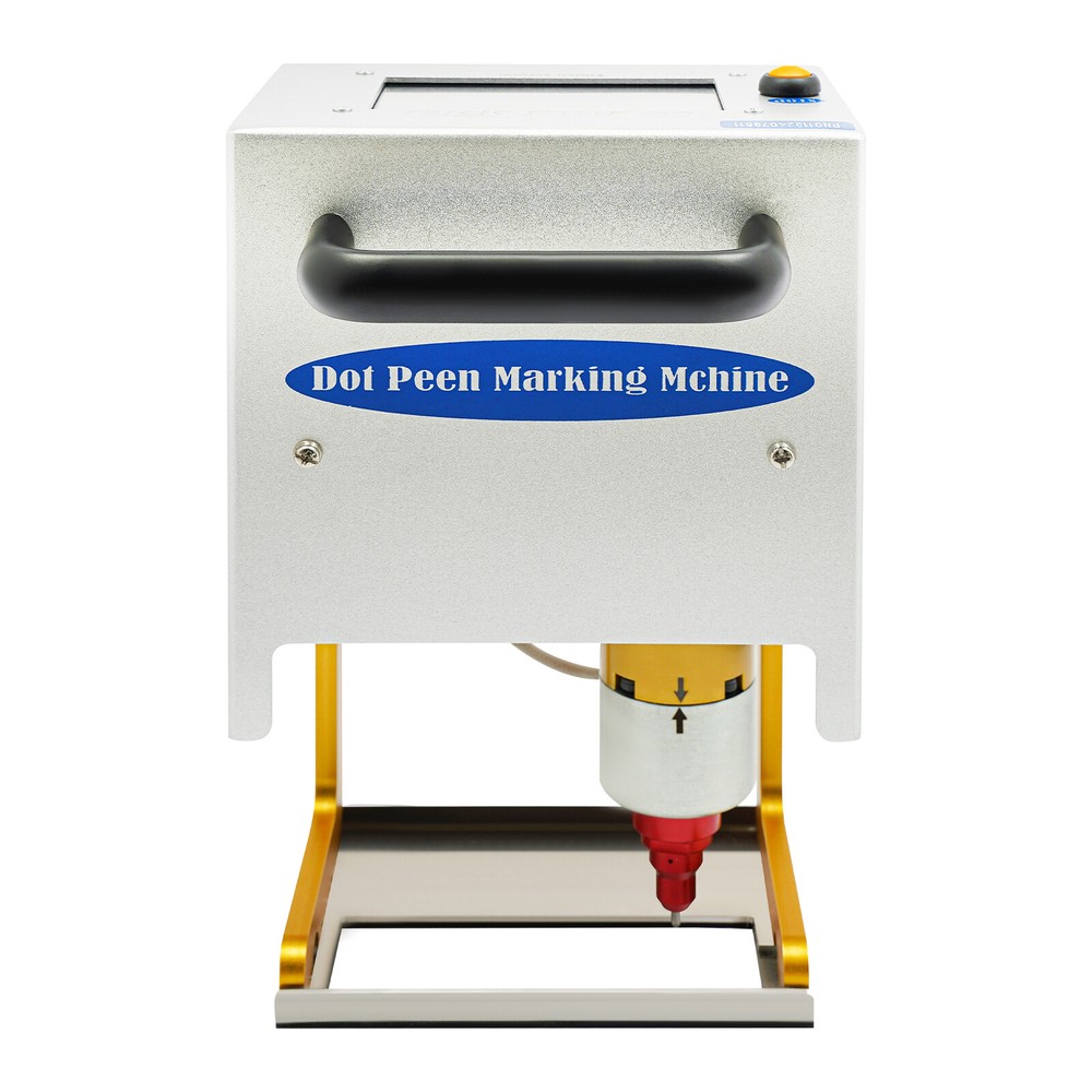 Portable Dot Peen Marking Machine Metal VIN Code Engraving Printer Touch Screen