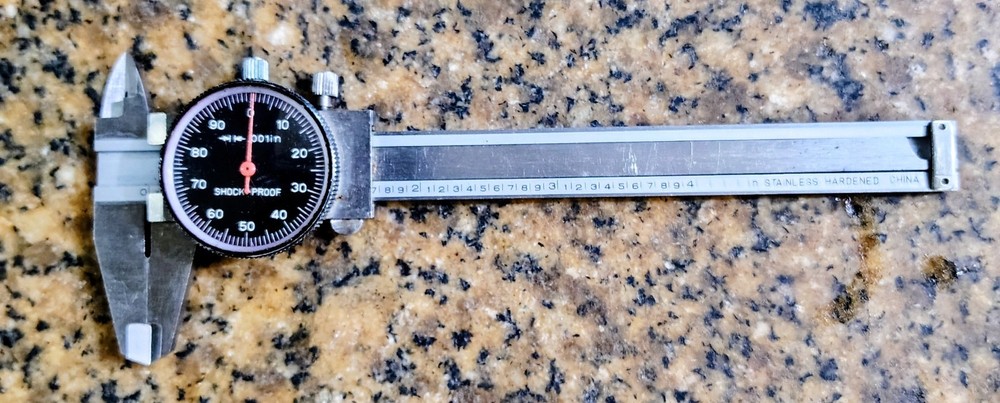 🗽SHOCK PROOF 4" DIAL CALIPER MACHINIST/ TOOLMAKER