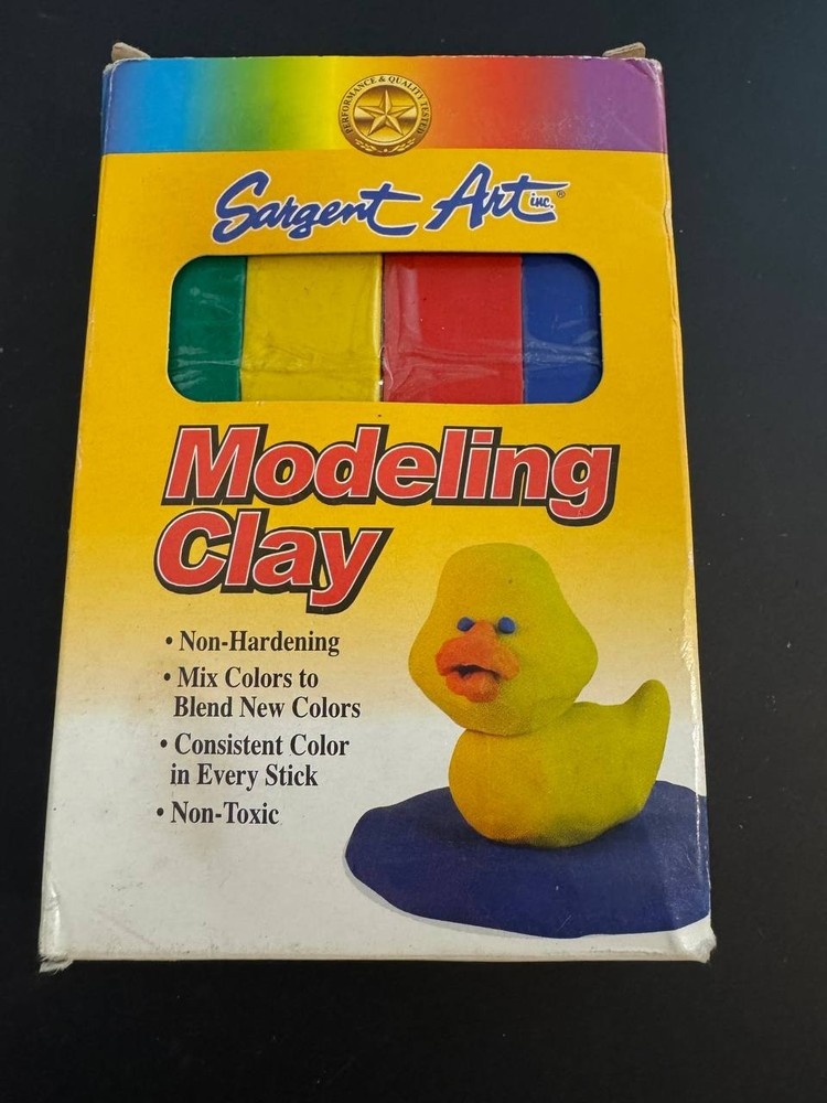 Sargent Art 22-4000 1lb Solid Modeling Clay