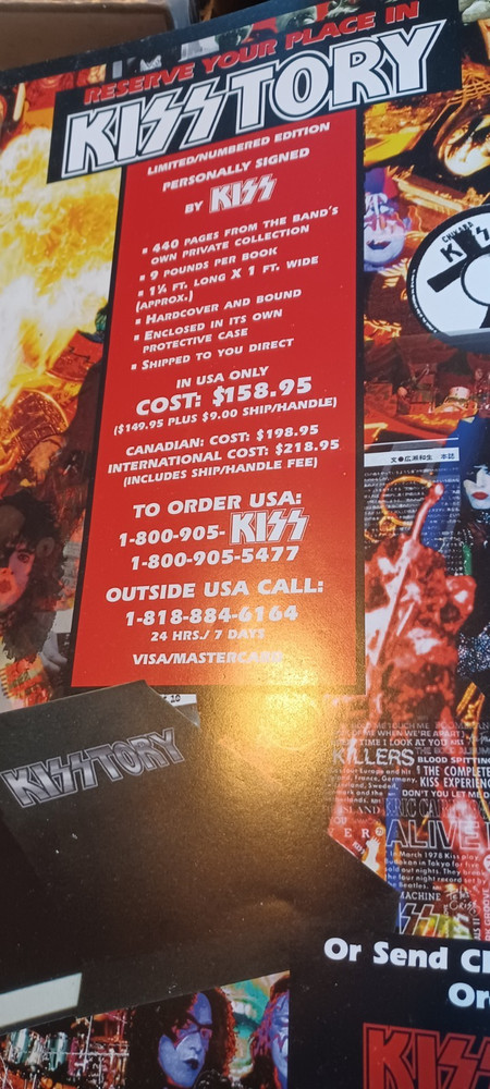 KISS ALIVE WORLDWIDE TOUR 1996 WORLD TOUR PROGRAM VINTAGE