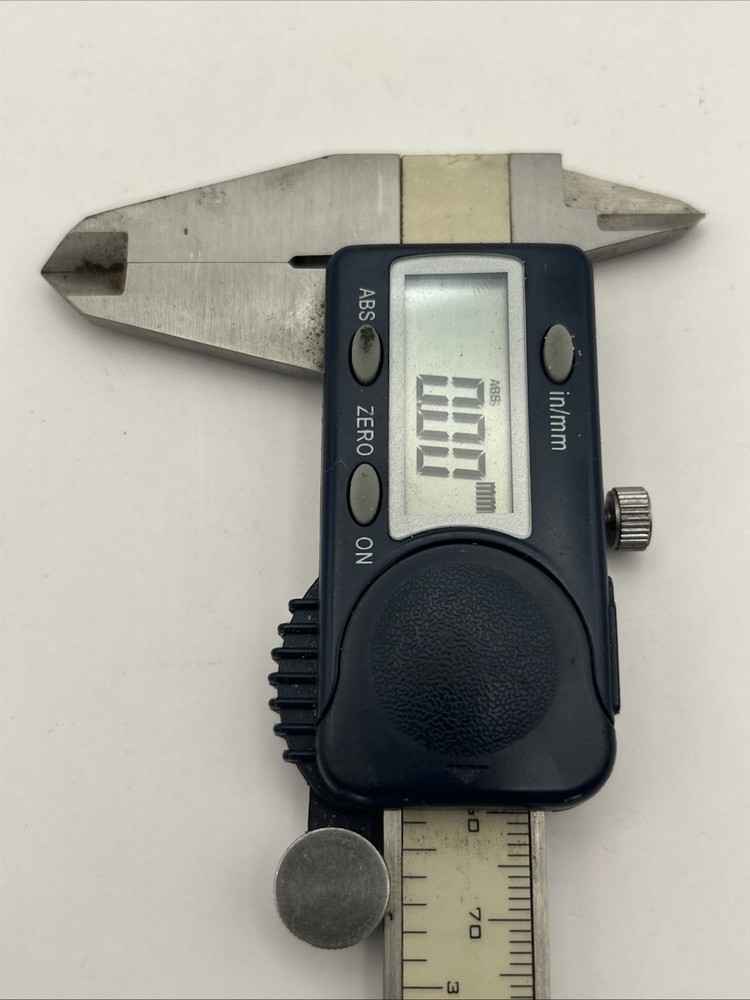 FOWLER DIGITAL CALIPER – Working measuring tool – 6” or 150mm range Cal 2/24