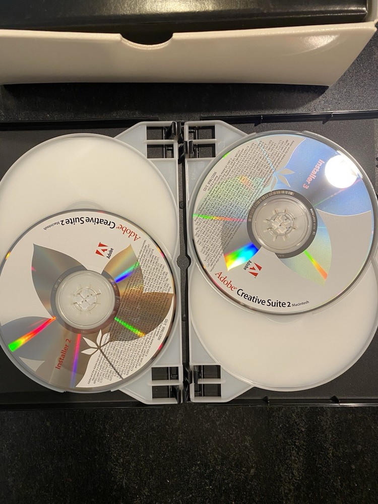 Adobe Creative Suite 2 Premium Education for Mac - Complete 6 Disc Set