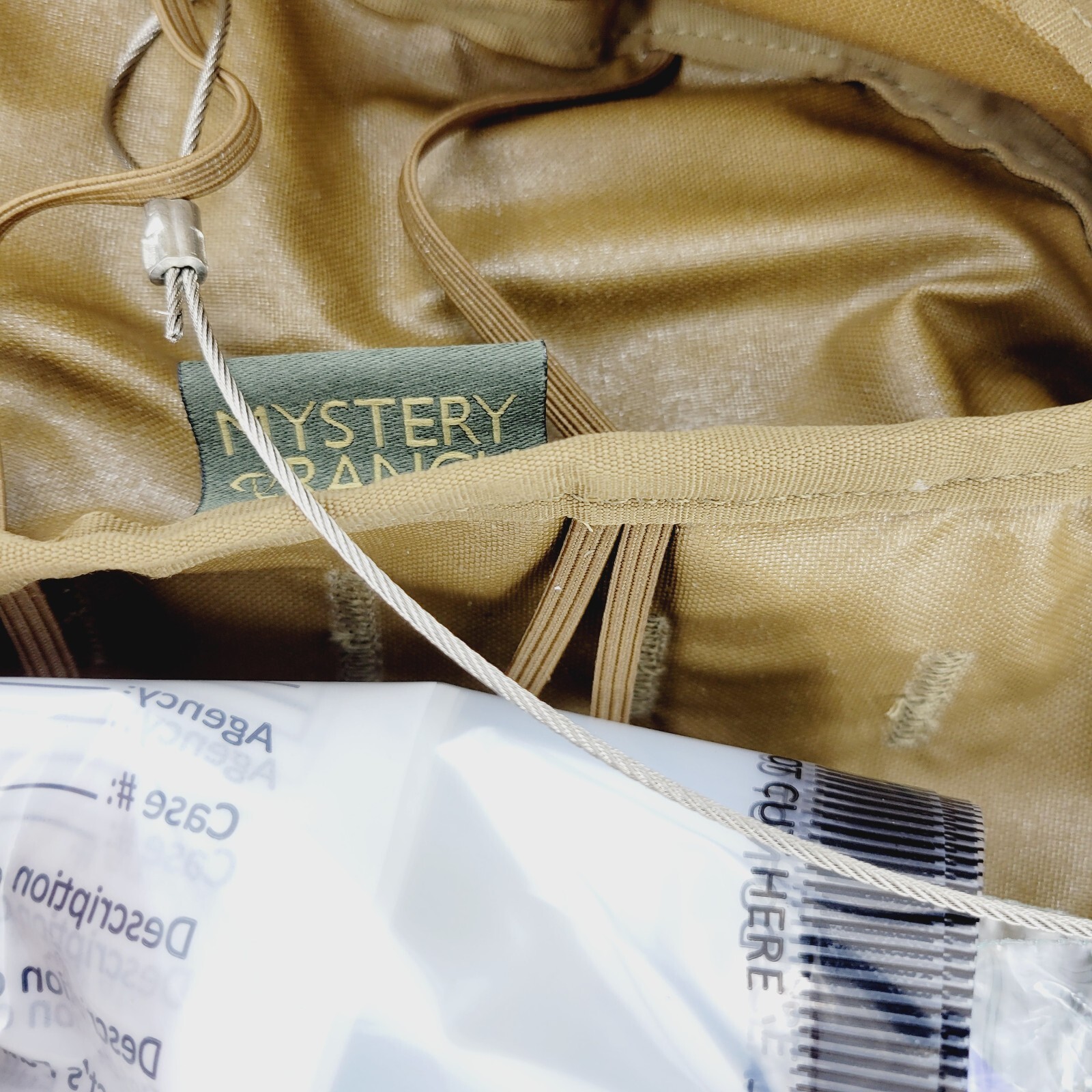 Mystery Ranch IPOCK Individual Point Capture Kit Coyote VLAK Evidence Collection