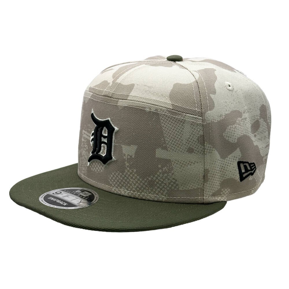 Authentic MLB Detroit Tigers Armed Forces 9FIFTY Adjustable SnapBack New Era Cap