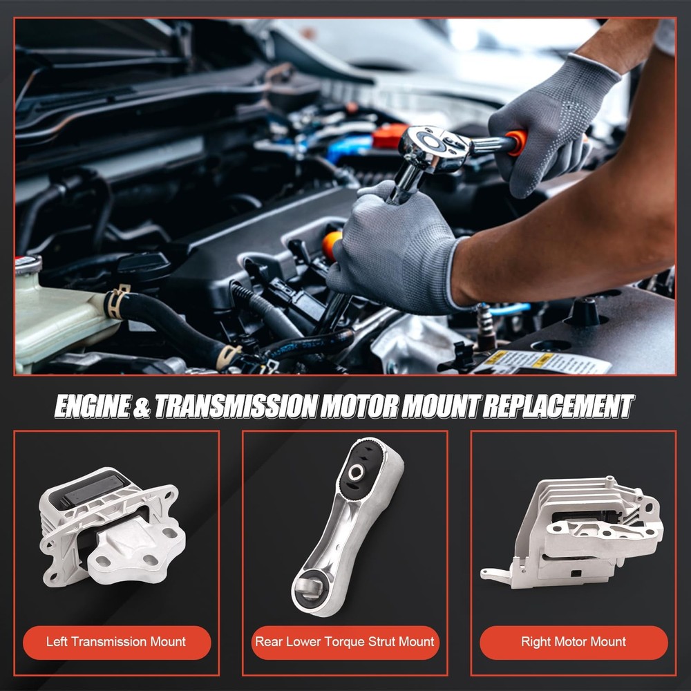 Engine Mount & Transmission Motor Kit 2014-2022 Mini Cooper,