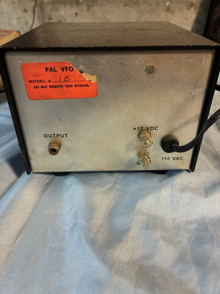 PAL VFO 11 Meter Slider Scanner Variable Frequency Oscillator Vintage CB Ham