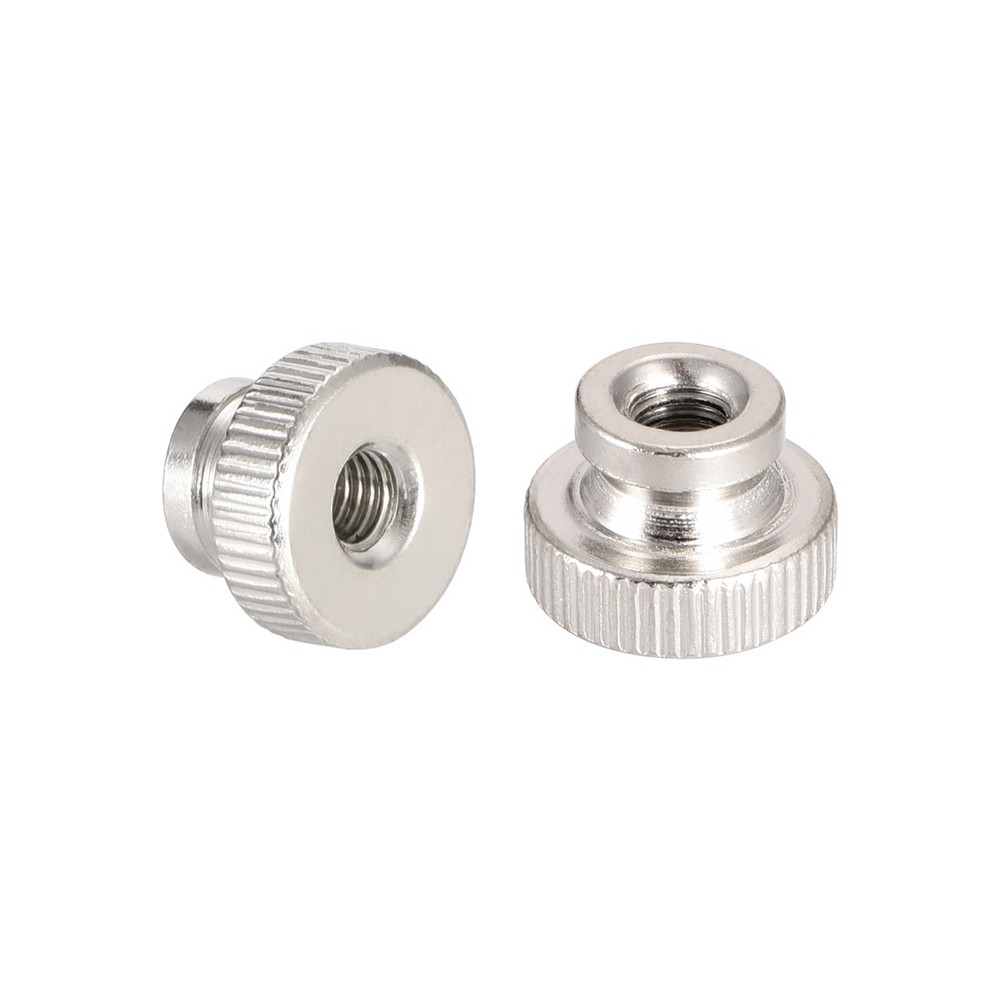 20pack Knurled Thumb Nuts M4 Iron Round Knobs for 3D Printer Parts