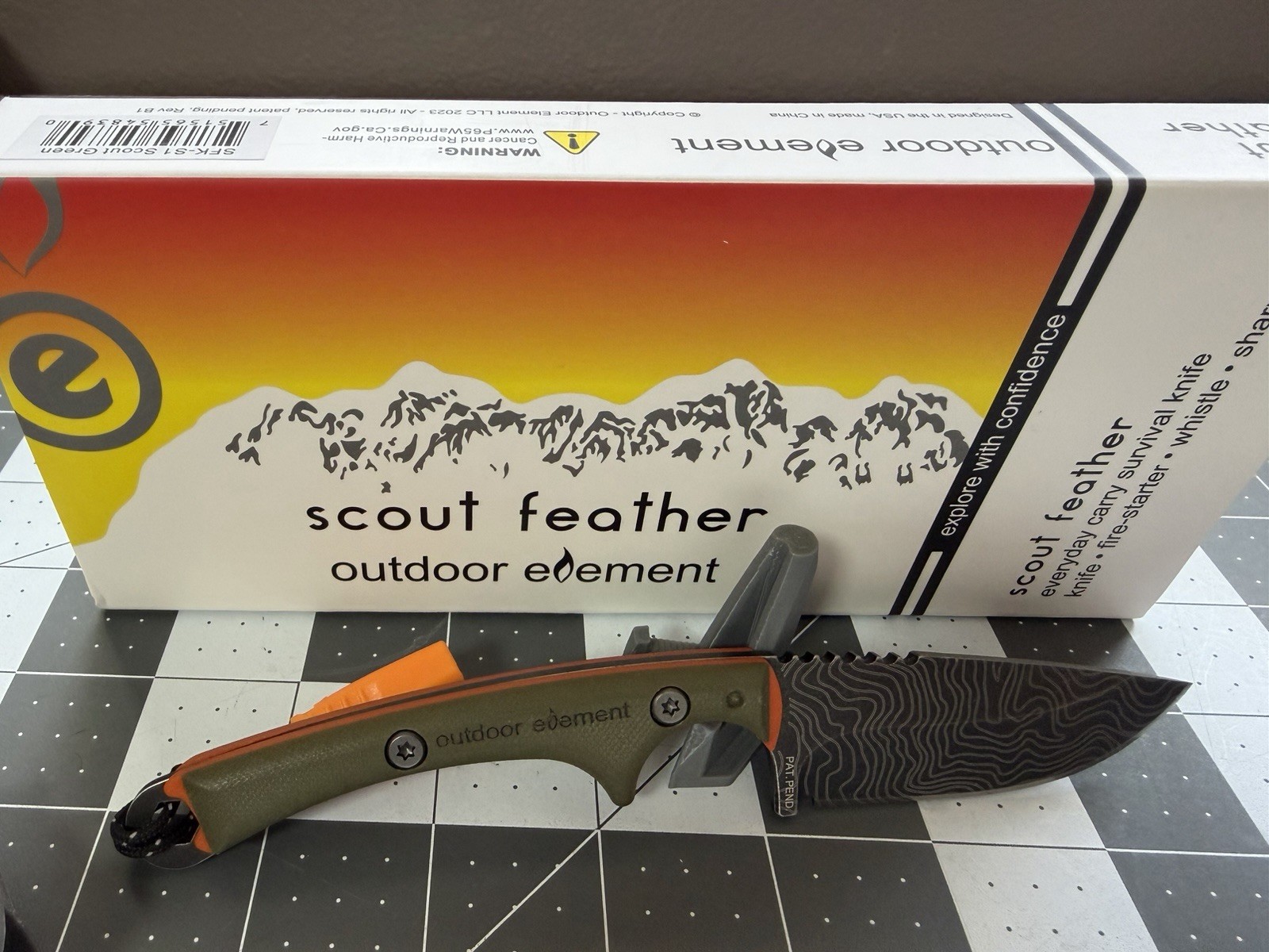 Outdoor Elements Scout Feather Topo Limited Edition