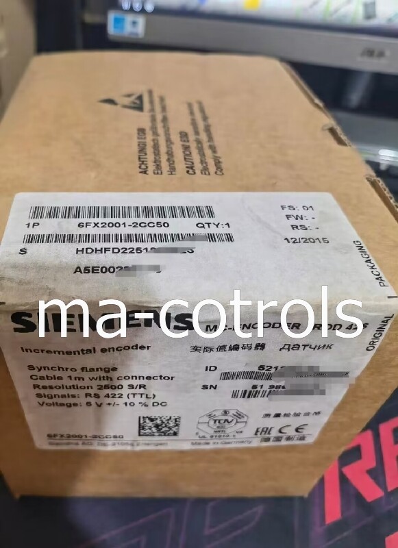 6FX2001-2CC50 ENCODER 6FX20012CC50 Encoder 6FX2001-2CC50 2500 I/U