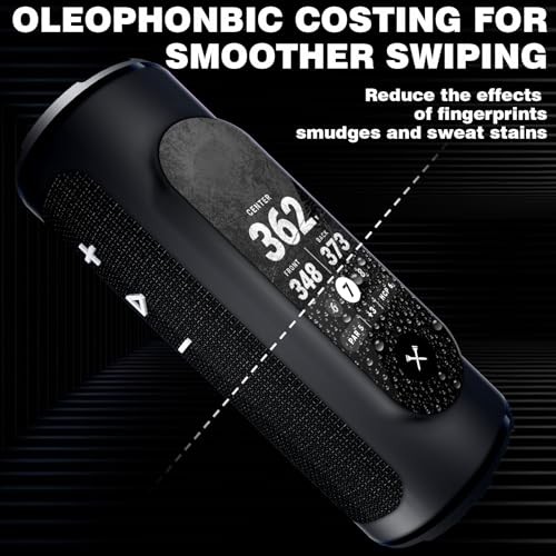 Screen Protector Tempered Glass 2-Pack Compatible with Blue Tees Golf Player+