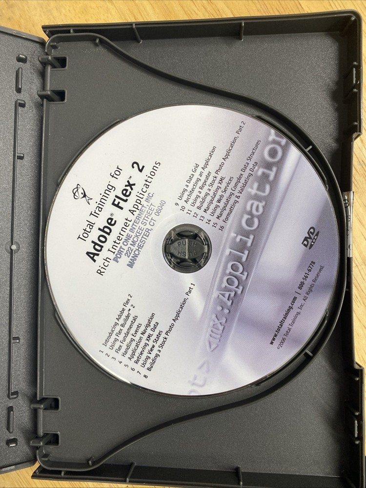 Total Training For Adobe Flex 2 Rich Internet Applications 2-DVD Set