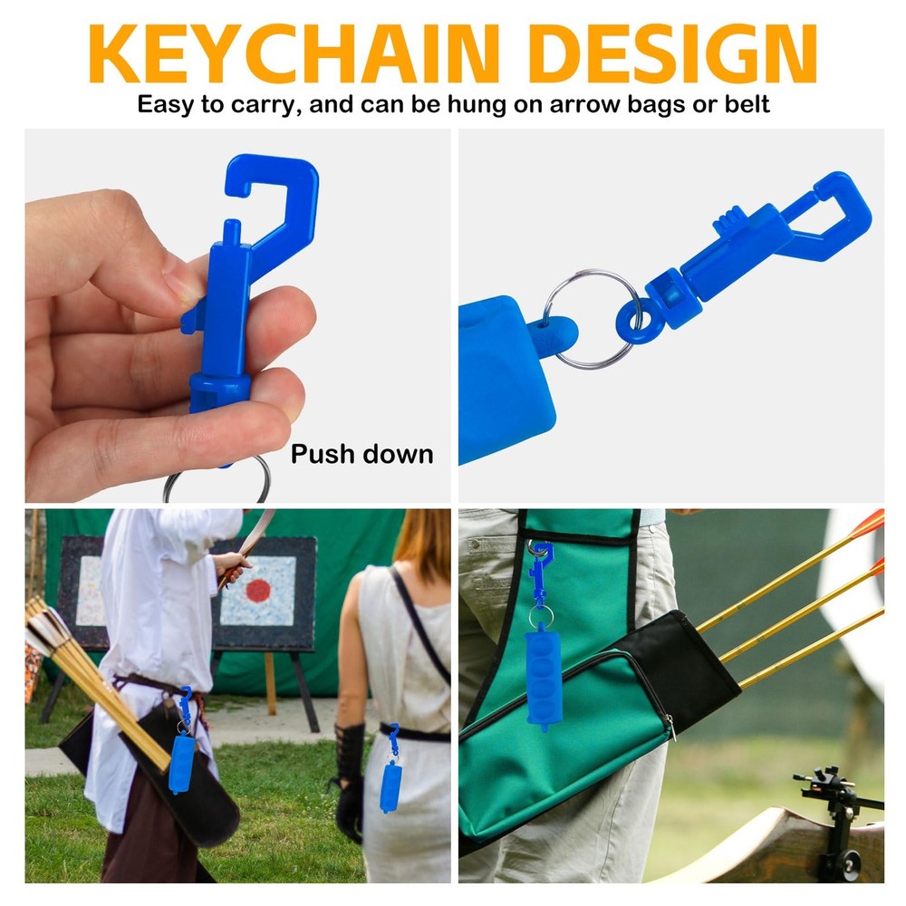 3 Pack Archery Arrow Puller Target Remover Gripper, Rubber Arrow Puller Tool ...