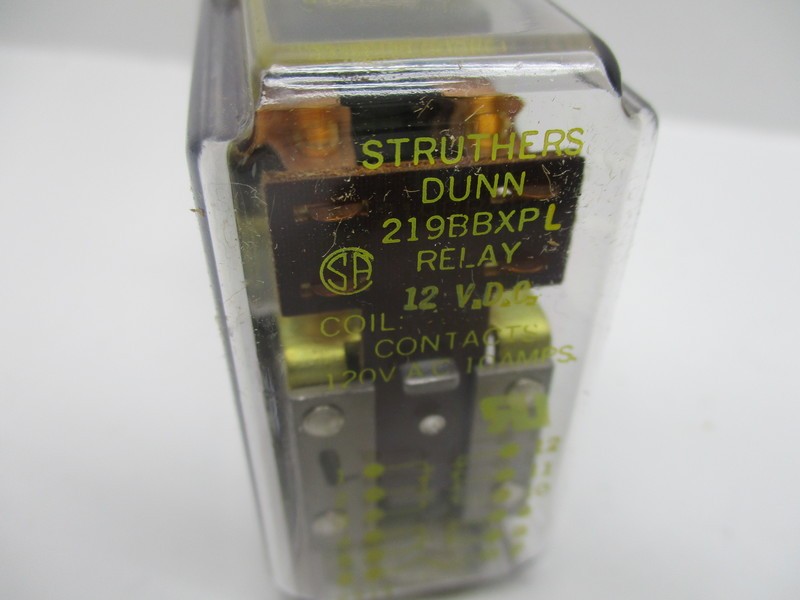 STRUTHERS-DUNN 219BBXPL-12VDC NSMP