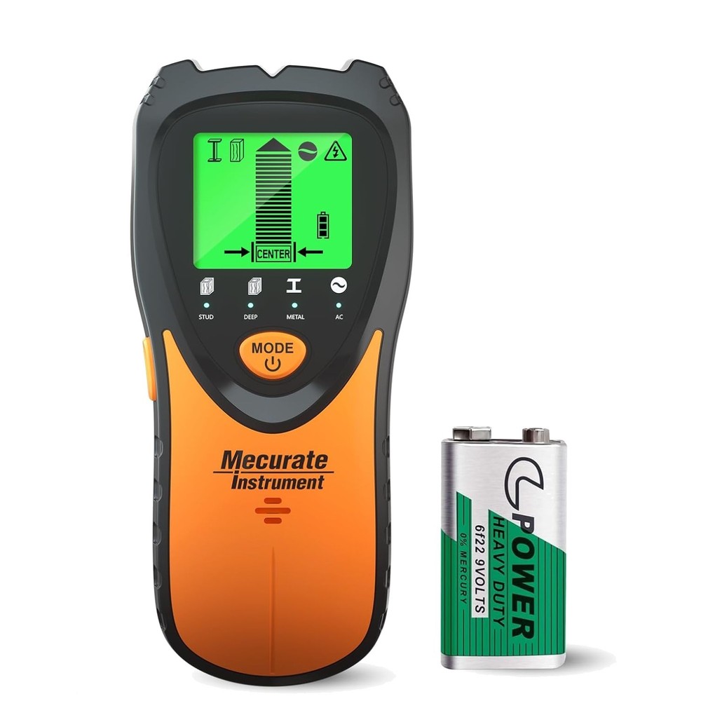 User-Friendly LCD Stud Finder with Multi-Mode Detection - Ideal for DIY Projects