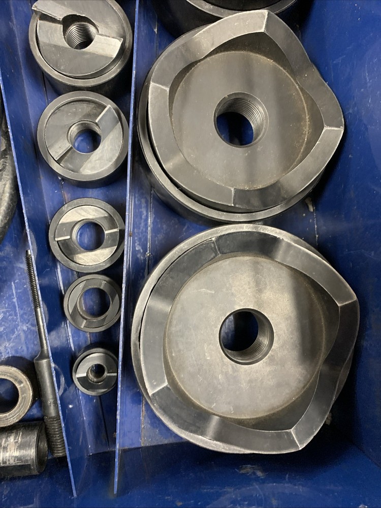Current Tools Hydraulic Knockout Set Model 154 PM - 1/2” To 4” Set Complete