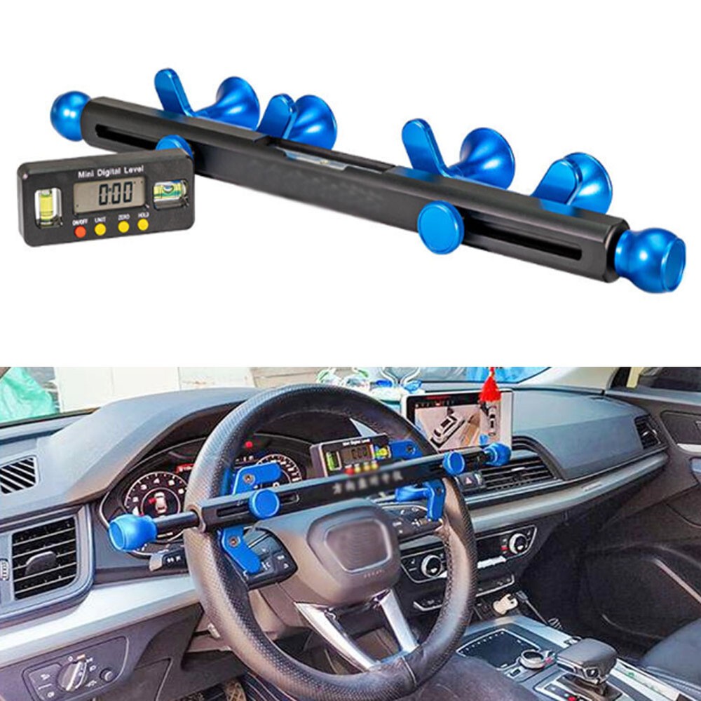 Adjustable Car Steering Wheel Alignment Tools Leveling Holder Alignment Tool