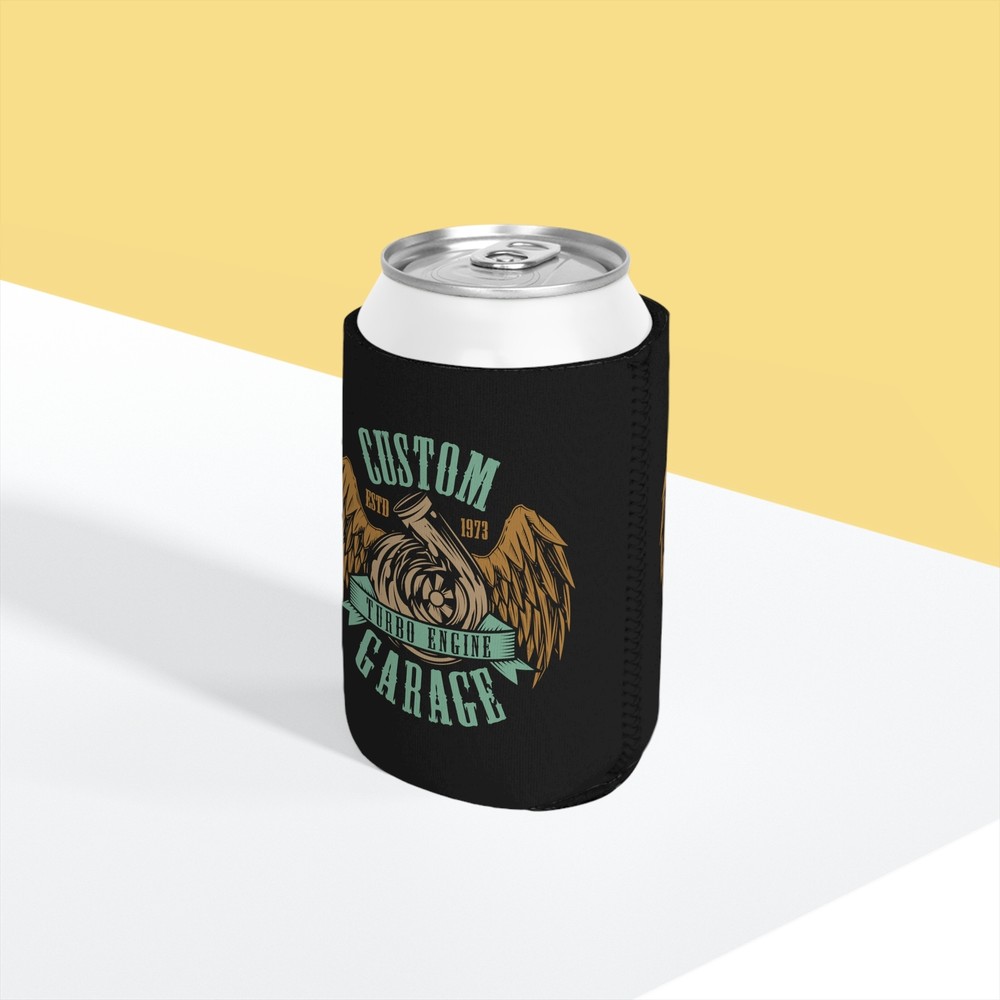 Custom Turbo Engine Garage - Can Cooler Sleeve