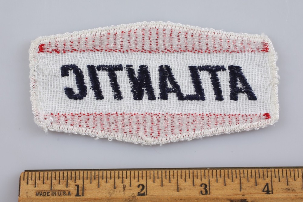 Vintage Atlantic Gas Service Station Patch