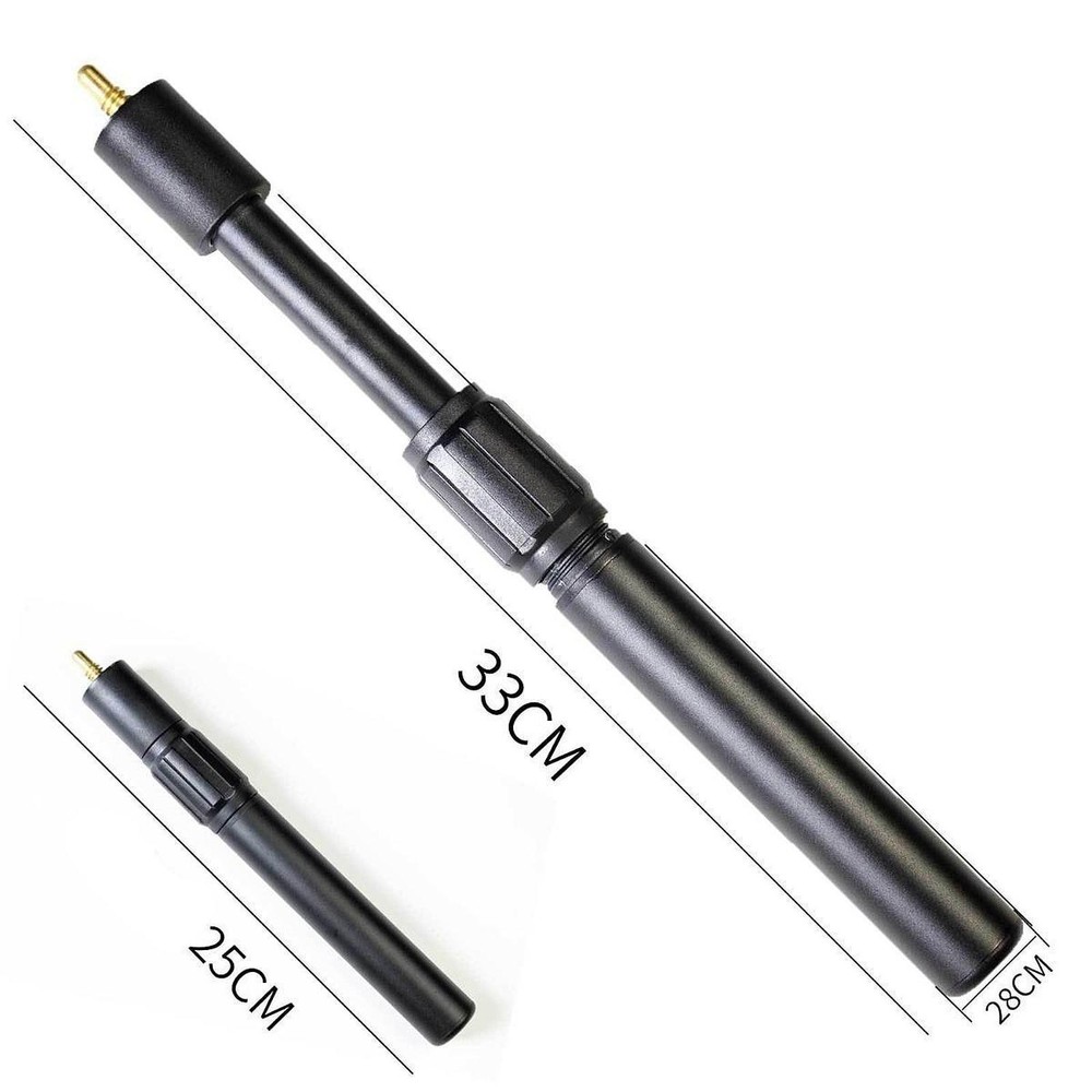 Pool Cue Extender Compact Holder Lightweight Billiards Pool Cue Extension