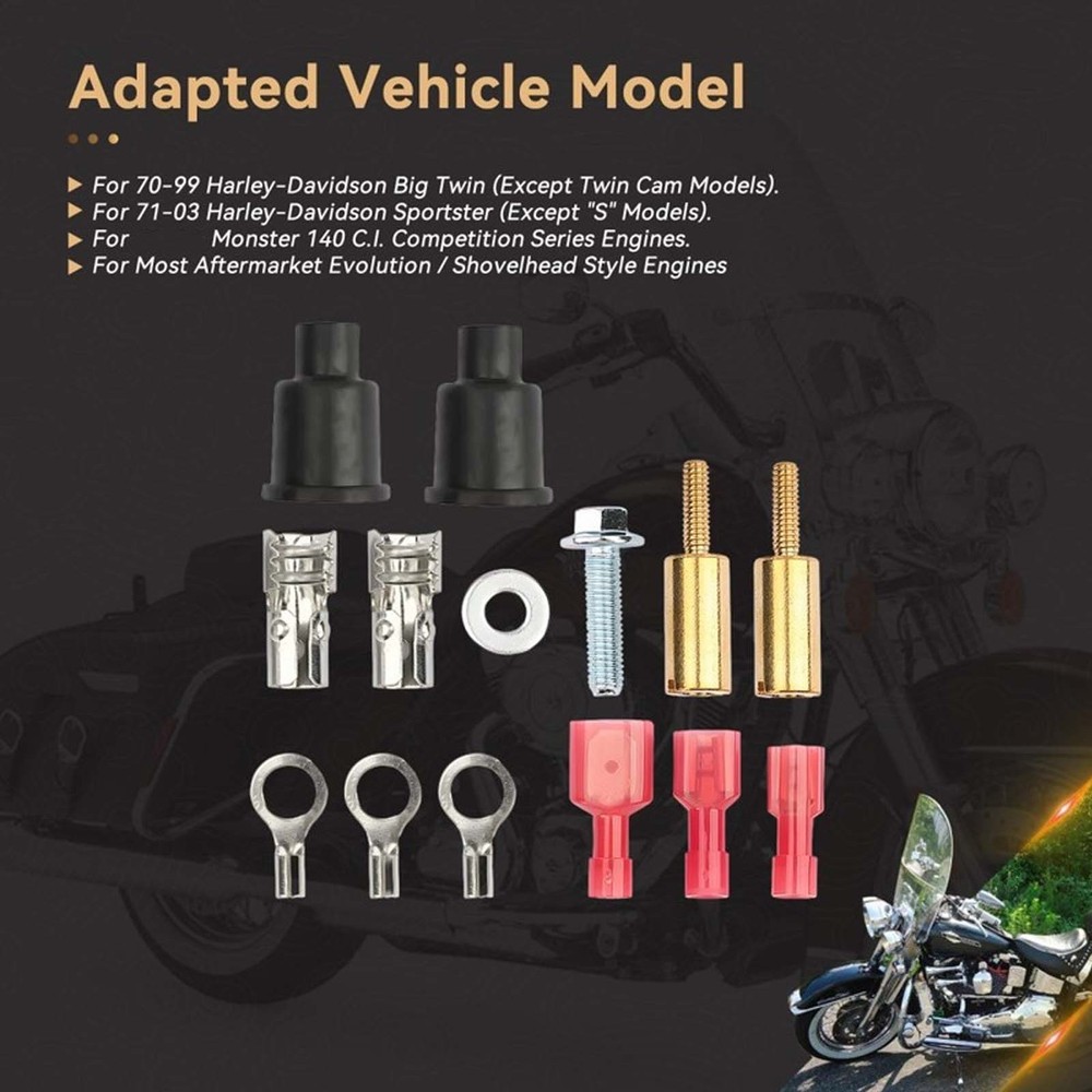 53-660 Single Fire Programmable Ignition Kit For Big Twin Evo 53-644 NEW