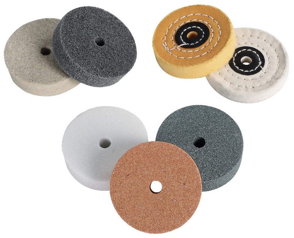 7 PCS Grinding Buffing Wheels Kit, 3 Inch, Polishing, Sharpening, Rust