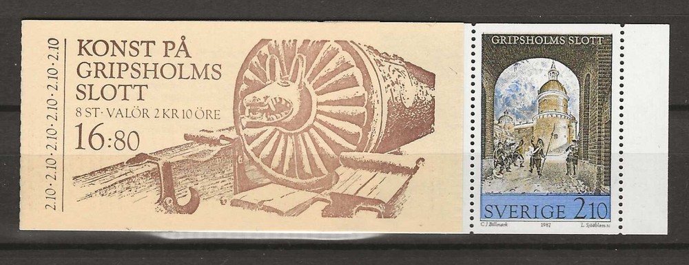 Sweden 1987 Gripsholm Castle MNH (n048)