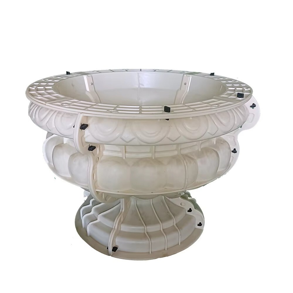 Reazone ABS High Quality Diameter 80cm Plastic Precast Concrete Flower Pot Plant