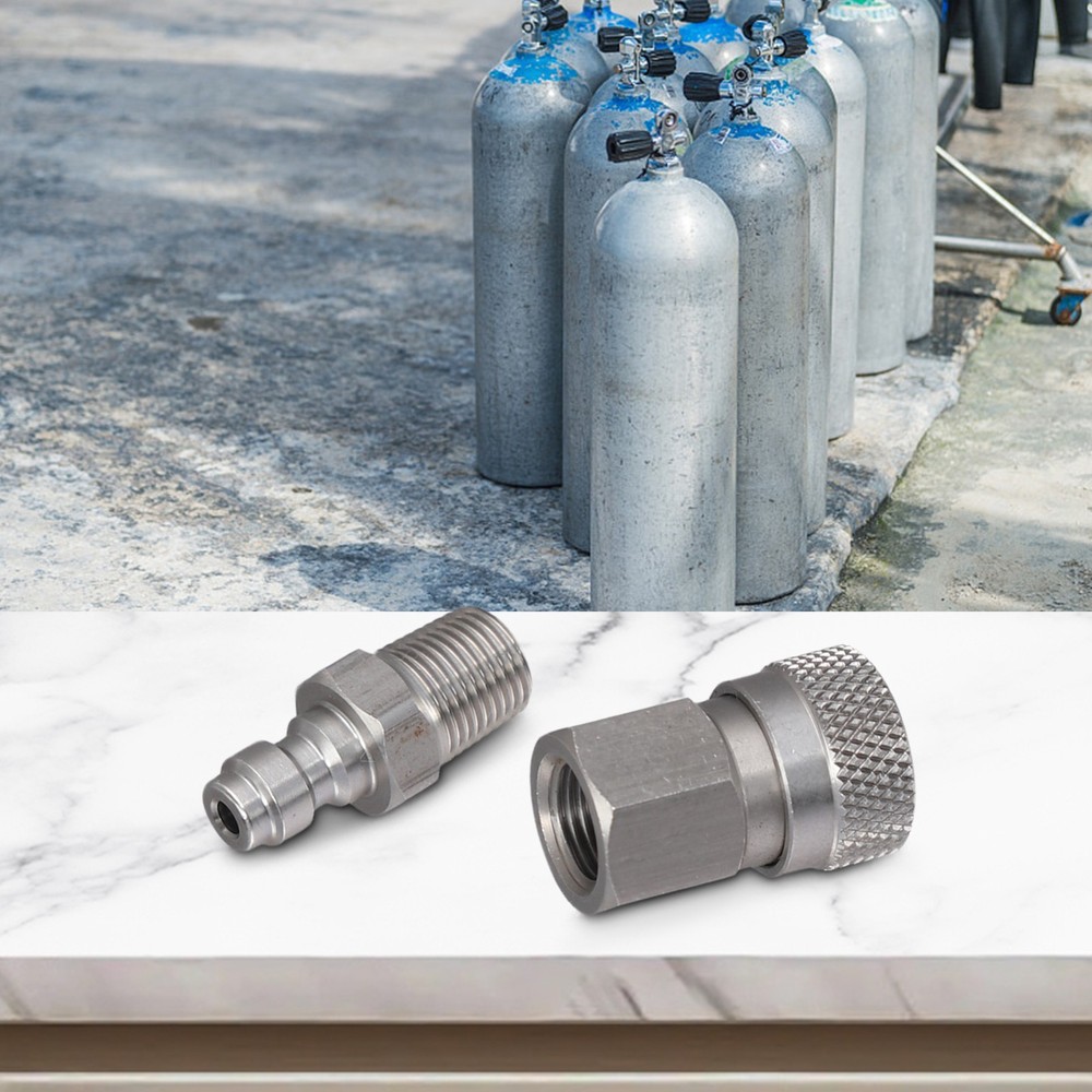Comprehensive Quick Release Adapter Kit for Air Pipe Decompression Needs