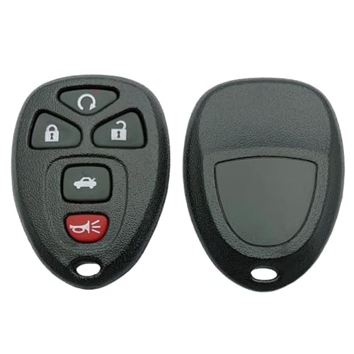 Replacement Key Fob Shell Case Fits for Buick Lucerne/Chevy Impala 5 button-a