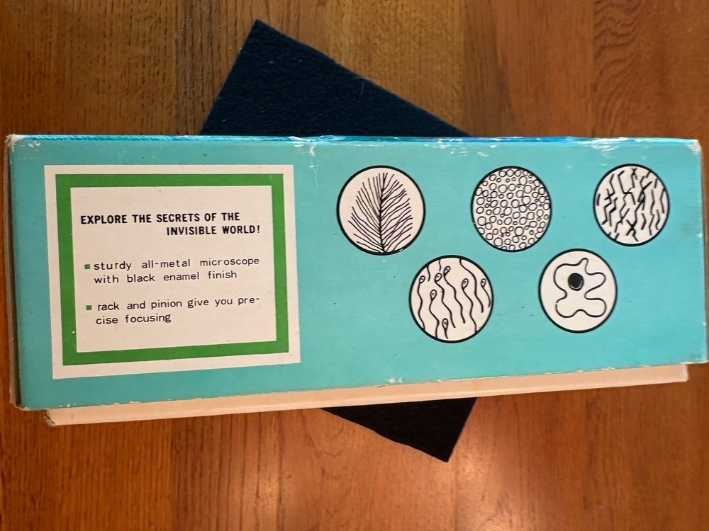 Vintage Sears Microscope 49-24033