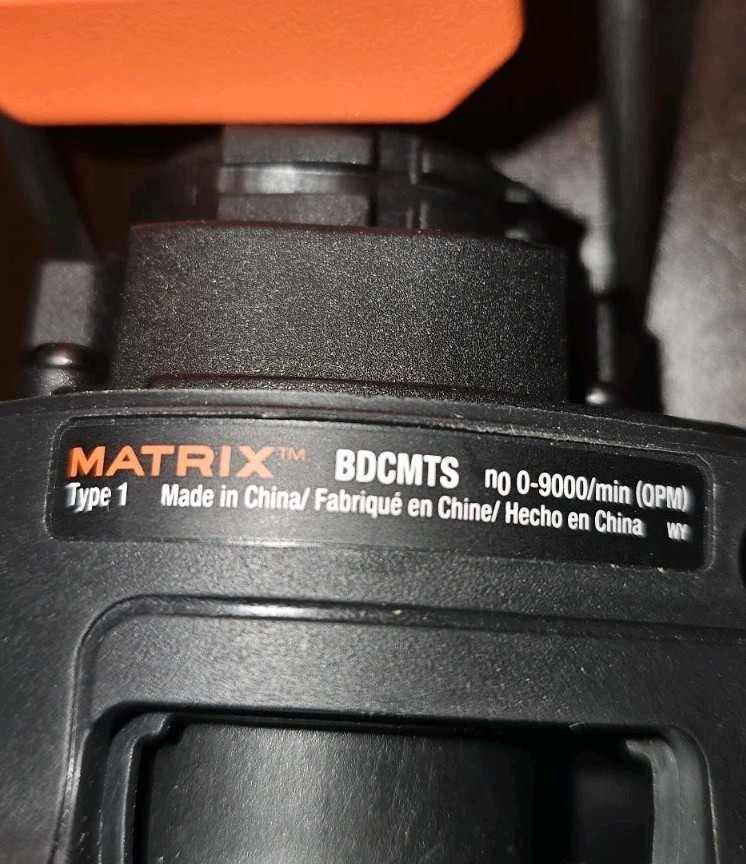 BLACK+DECKER 20V Matrix Drill 4 Kit - BDCDMT1204KITC1