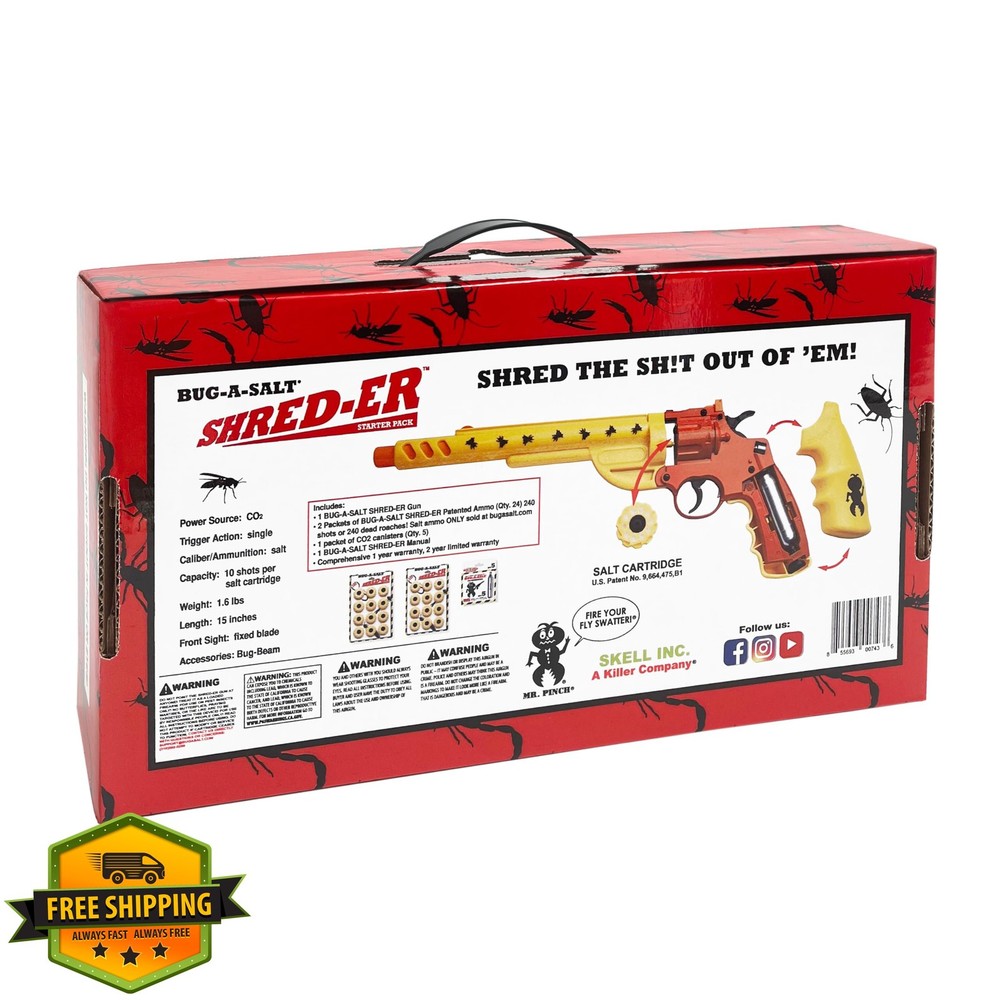 BUG-A-SALT Shred-Er Starter Kit