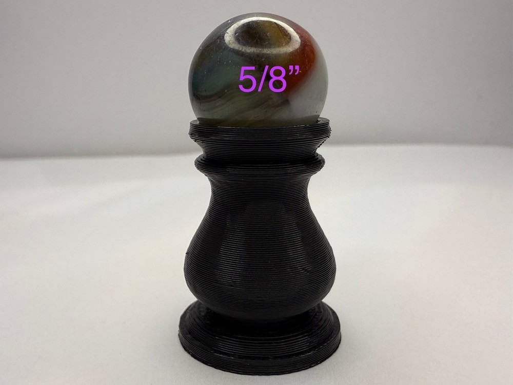 Black Marble Display Stand Marble Holder Sphere Display
