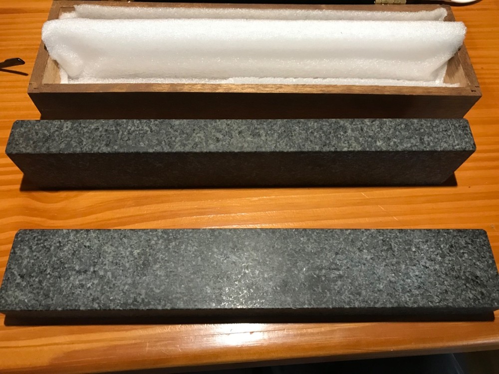 1x2x12 black granite parrallels