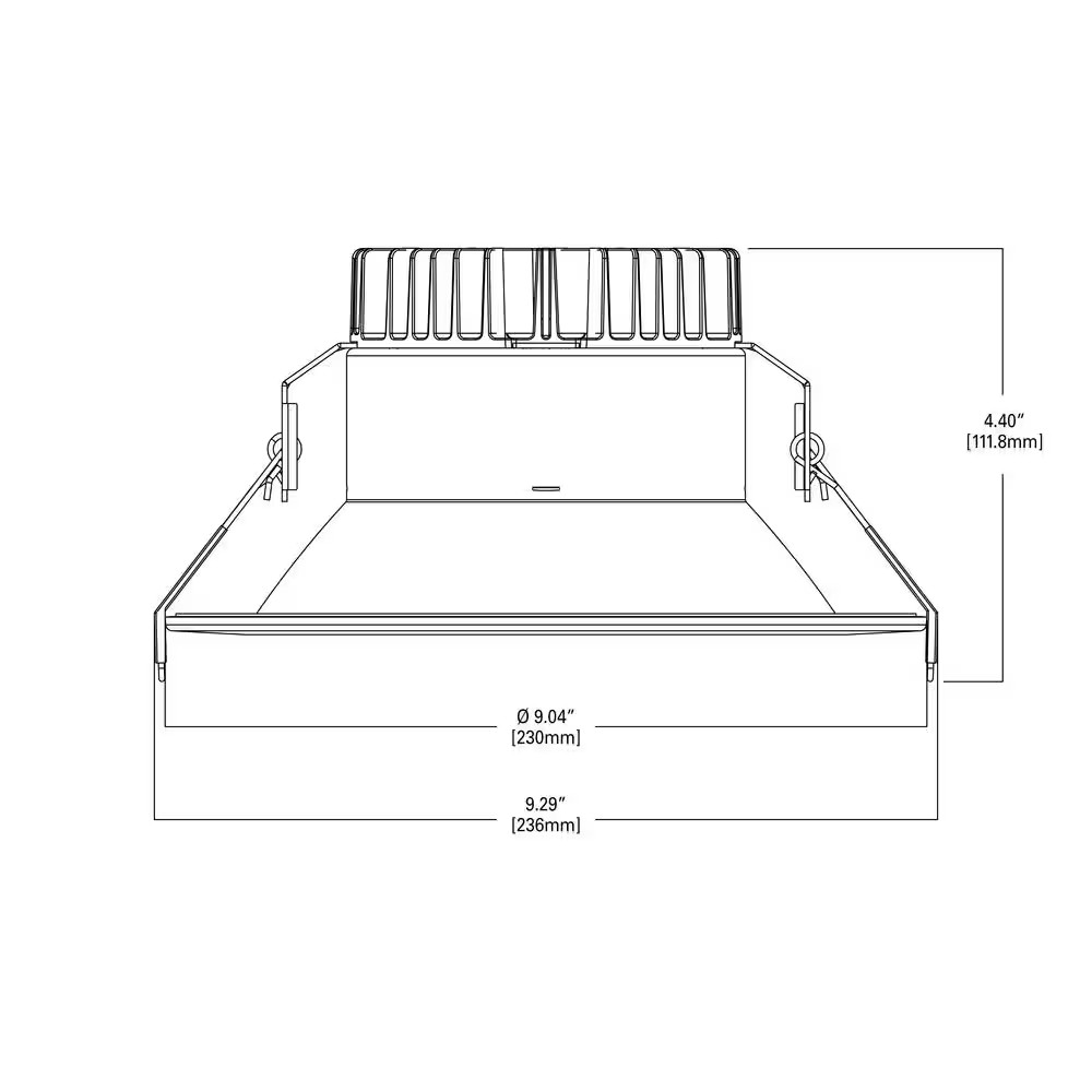 Halo LCR8 8" Selectable CCT LED Recessed Direct Ceiling Mount Light Dimmable