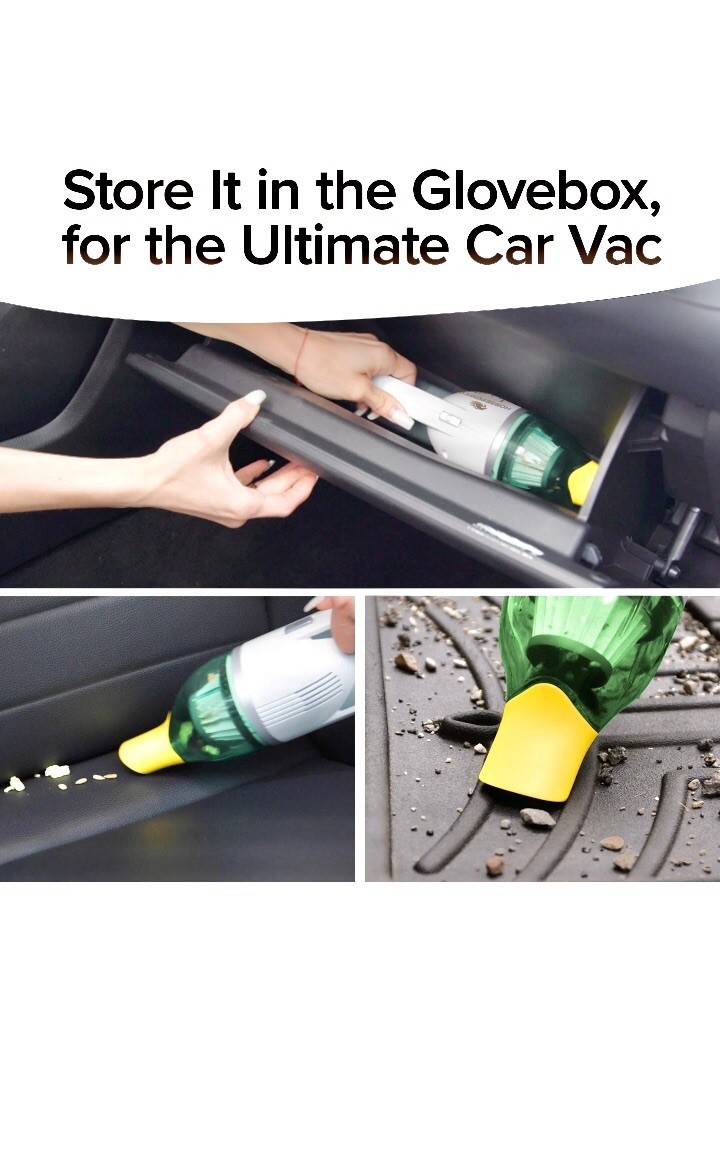 Duck Vacuum Cordless & Ultra-Powerful Vacuum, AS-SEEN-ON-TV, Home & Auto. New!