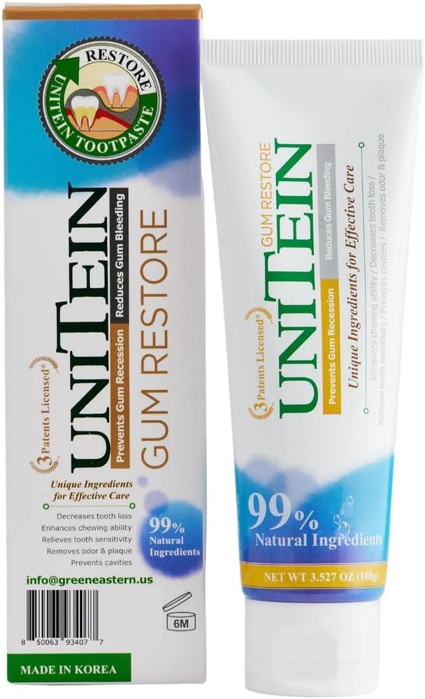 Gum Restore Toothpaste, Improves and Protects Damaged & Bleeding Gums, Breaks do