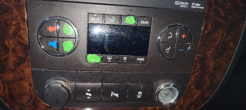 2014 GMC Yukon Camera/Projector Left Driver Radar Unit, Quarter Mounted