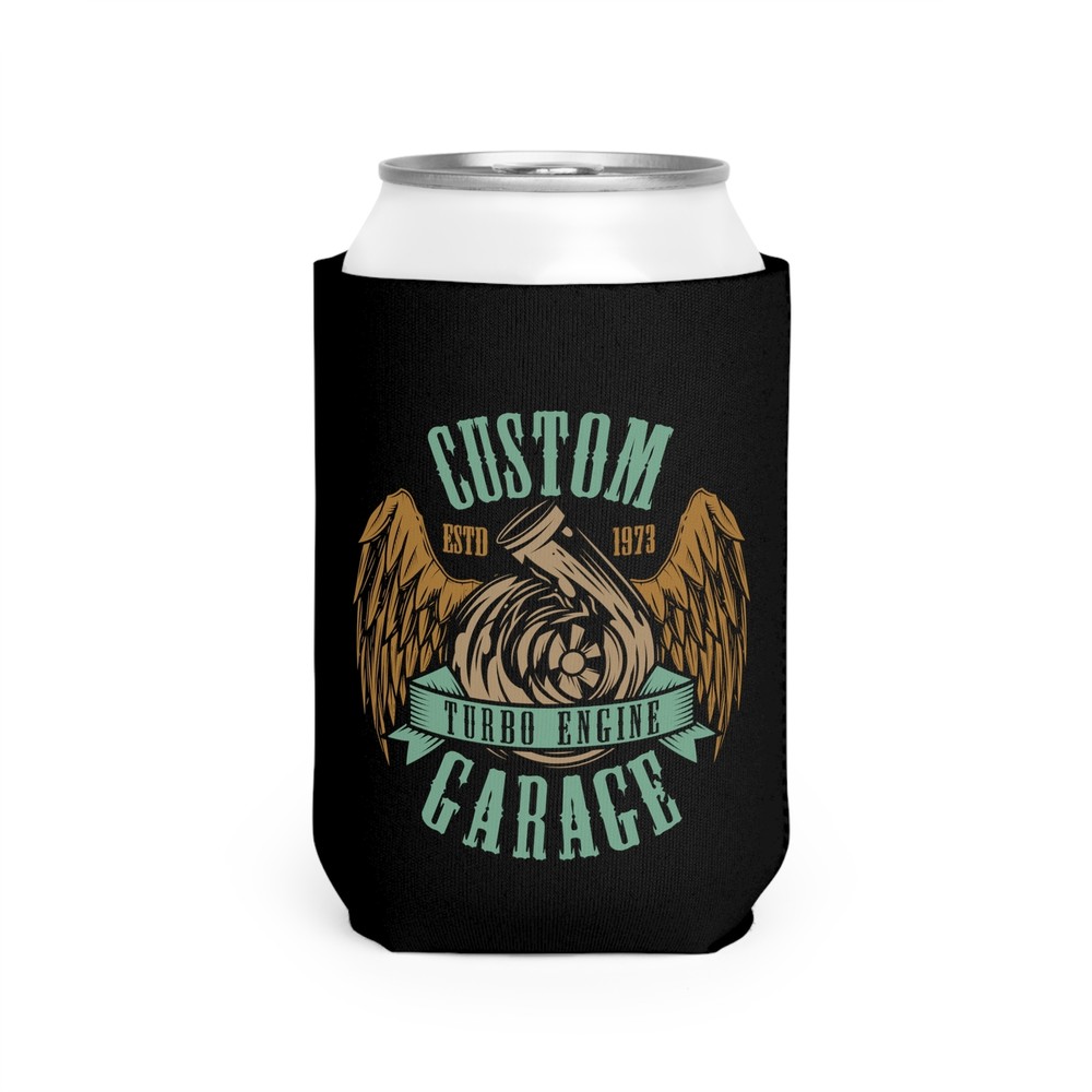 Custom Turbo Engine Garage - Can Cooler Sleeve
