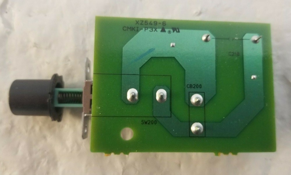 YAMAHA CDC-585 Compact Disc Player POWER BUTTON PCB BOARD Working