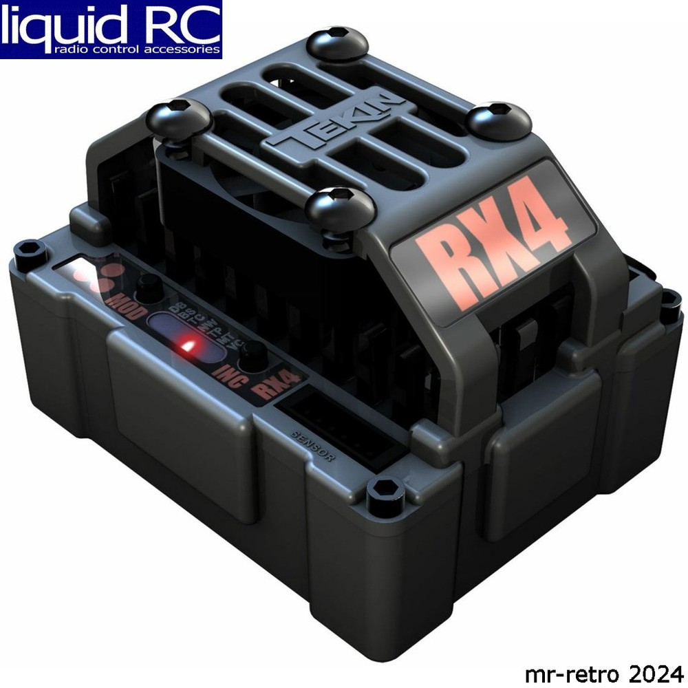 Tekin TT2000 RX4 Waterproof BL Sensored/Sensorless D2 BL ESC