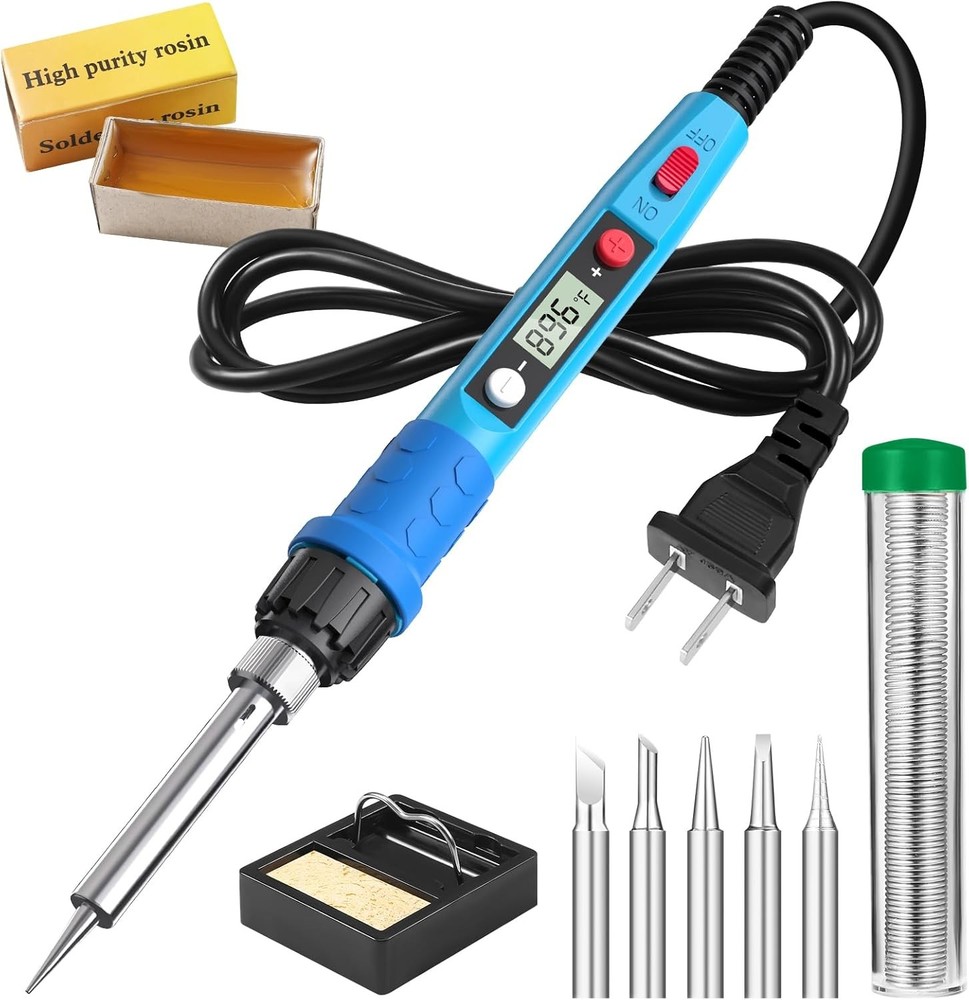 Digital Soldering Iron Kit 80W LCD