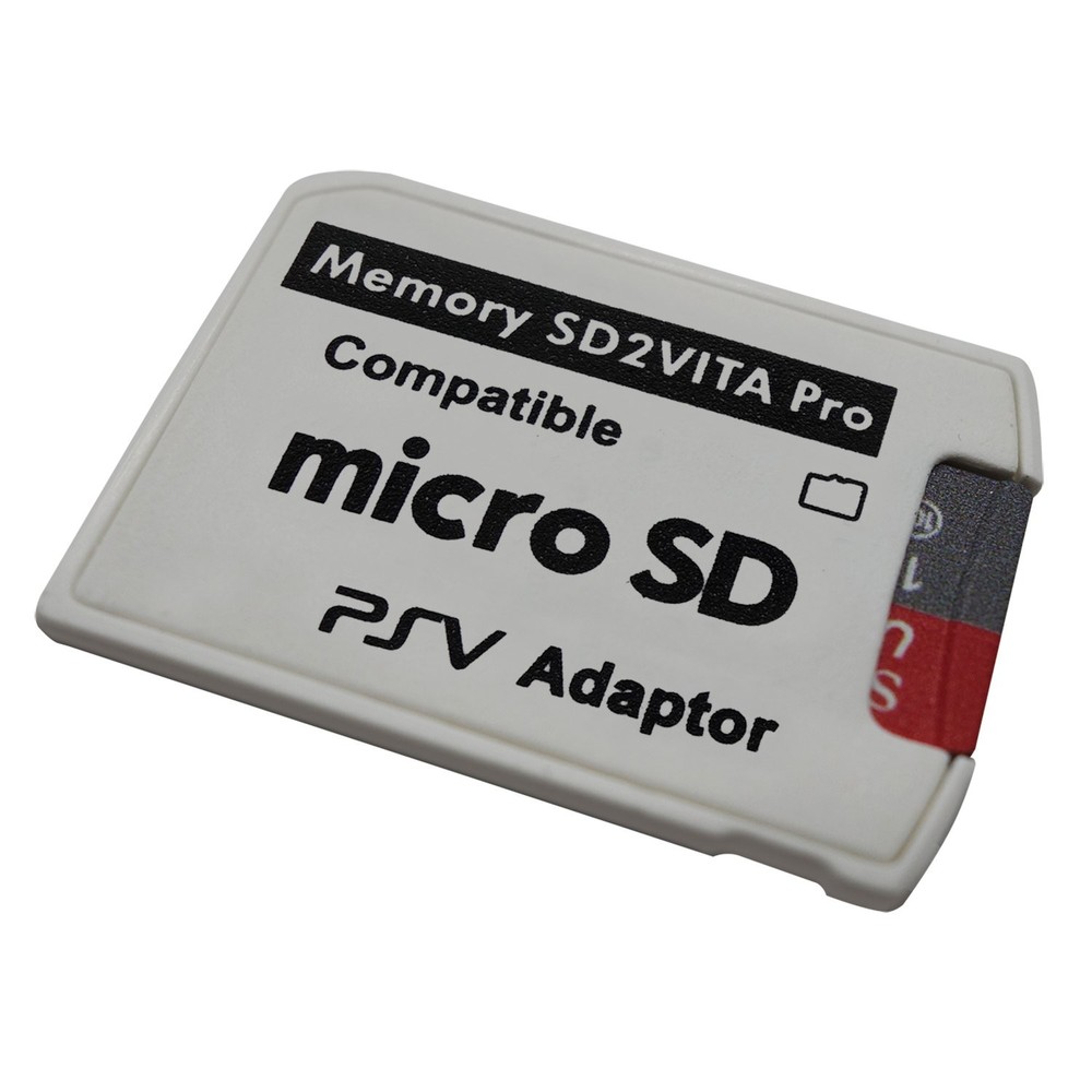 Funturbo Ultimate Version SD2Vita 5.0 Memory Card Adapter, PS 1 Pack, White