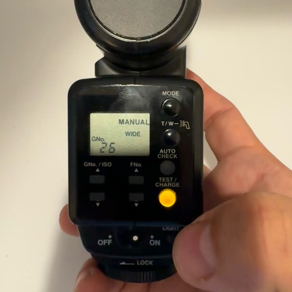 Olympus Electronic Flash FL-40 Shoe Mount Flash Camera Accessory Excellent Used