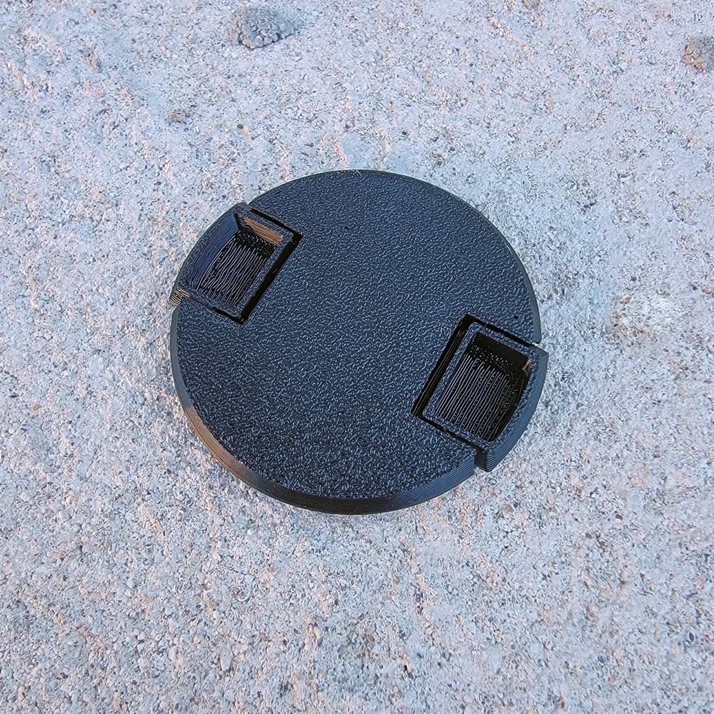 Universal Replacement Lens Cap 49mm | Snap-On Camera Lens Protector