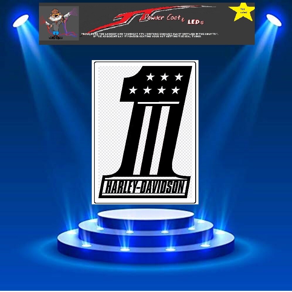 Harley Davidson 2 layer Stencil Template Airbrush Paint #255