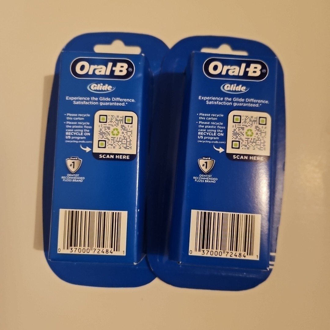 Oral-B Glide Pro-Health Comfort Plus Dental Floss Mint Pack Of 3 X2